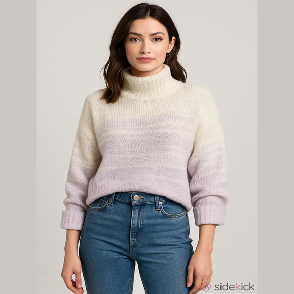 525 Sweaters - 525 Blair Ombre Sweater Large NWT